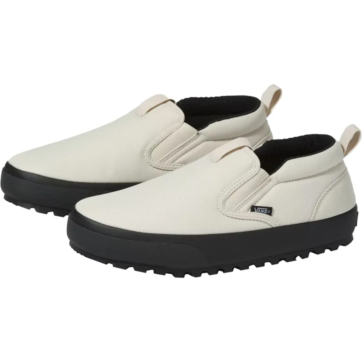Vans Snow Lodge Slipper MTE - Bone/Black - White - Size 7, 8, 9, 11 Only - Sale