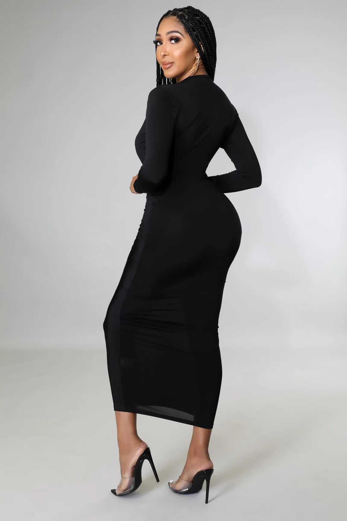 Vegas Babe Midi Dress