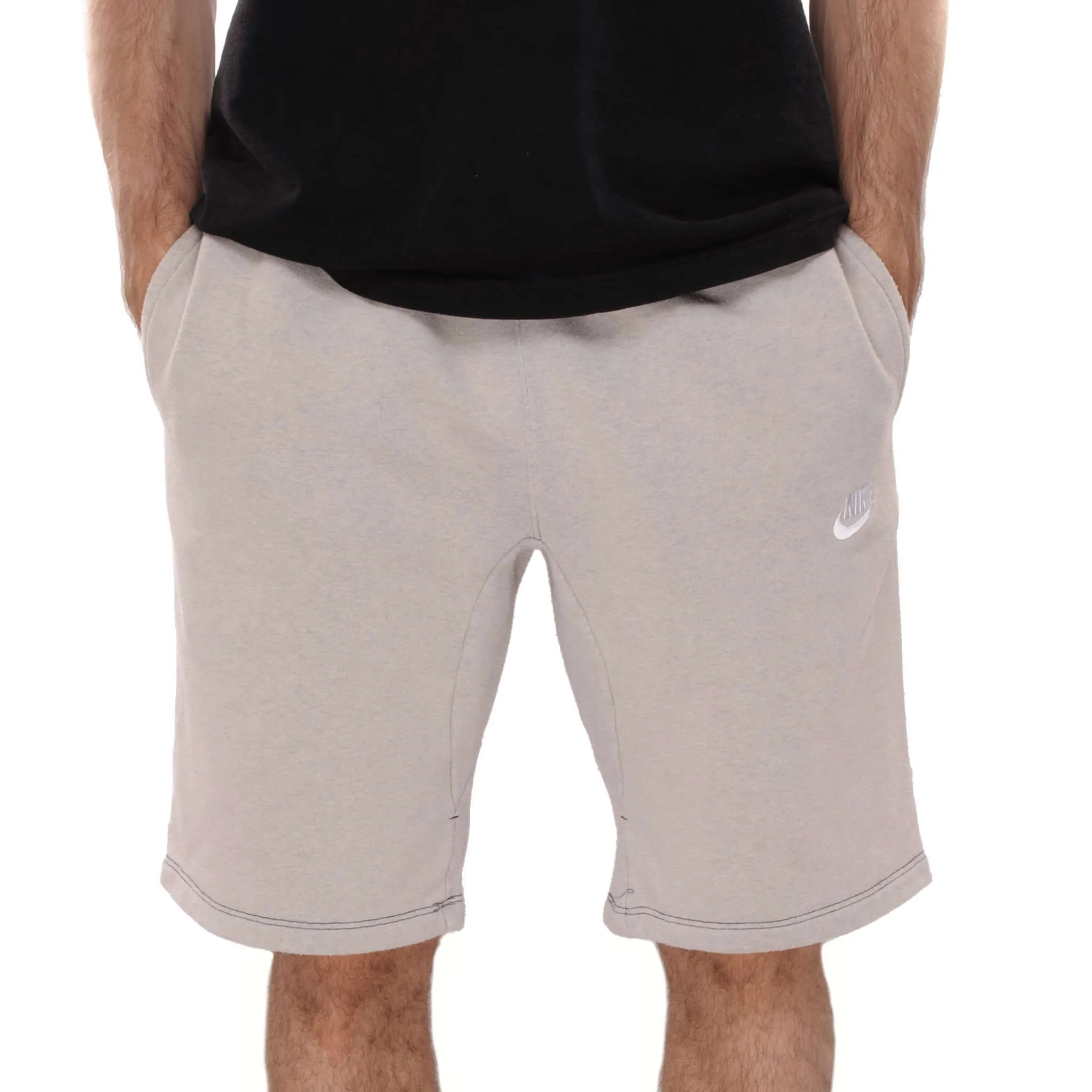 VINTAGE NIKE CLASSIC SWOOSH CUSTOM MADE BEIGE SHORTS