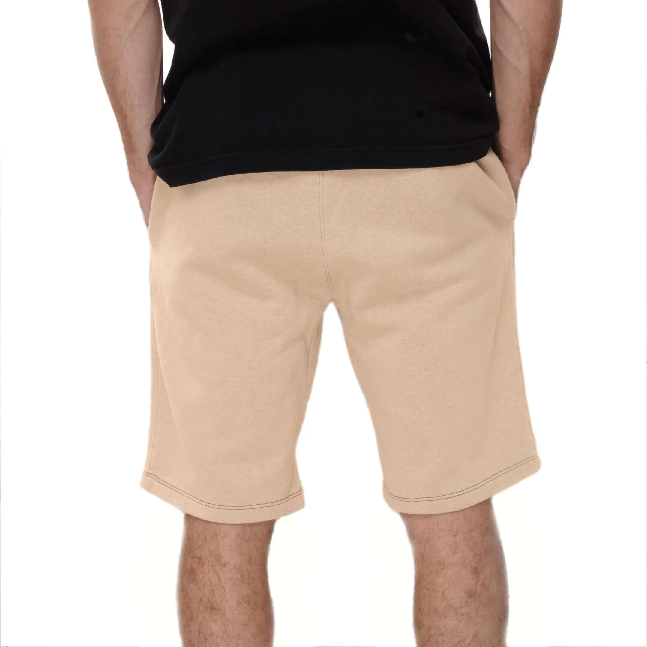 VINTAGE NIKE CLASSIC SWOOSH CUSTOM MADE SANDSTONE SHORTS