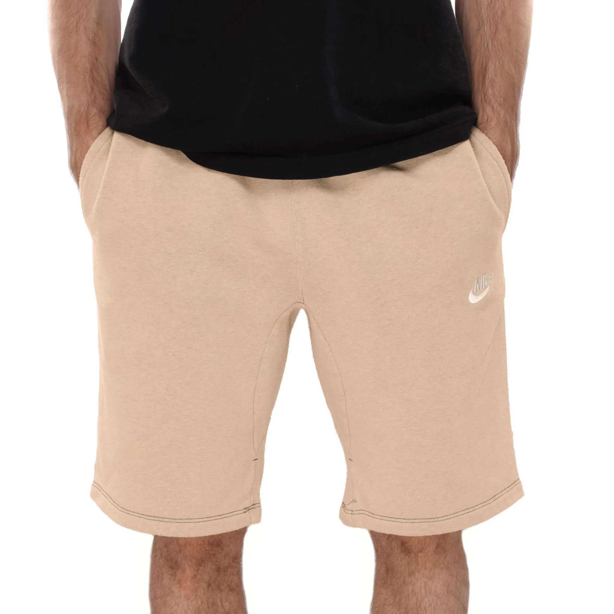 VINTAGE NIKE CLASSIC SWOOSH CUSTOM MADE SANDSTONE SHORTS
