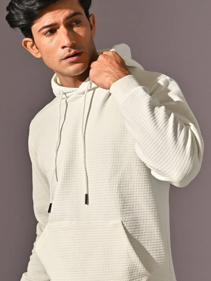 Waffle Knitted Sweatshirt - Nest