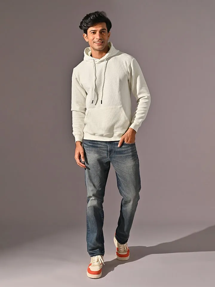 Waffle Knitted Sweatshirt - Nest