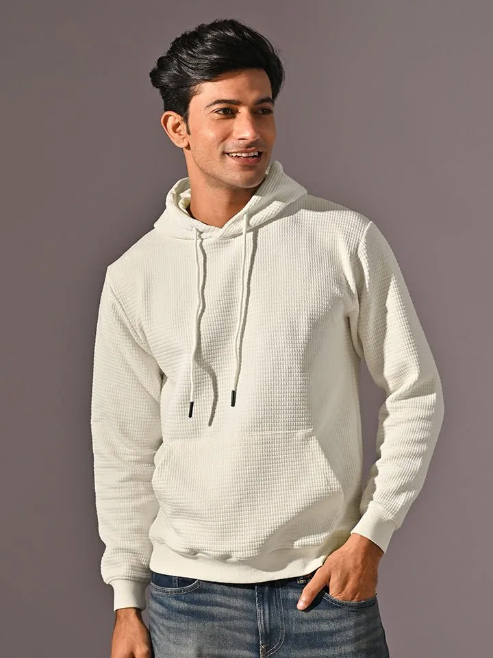 Waffle Knitted Sweatshirt - Nest