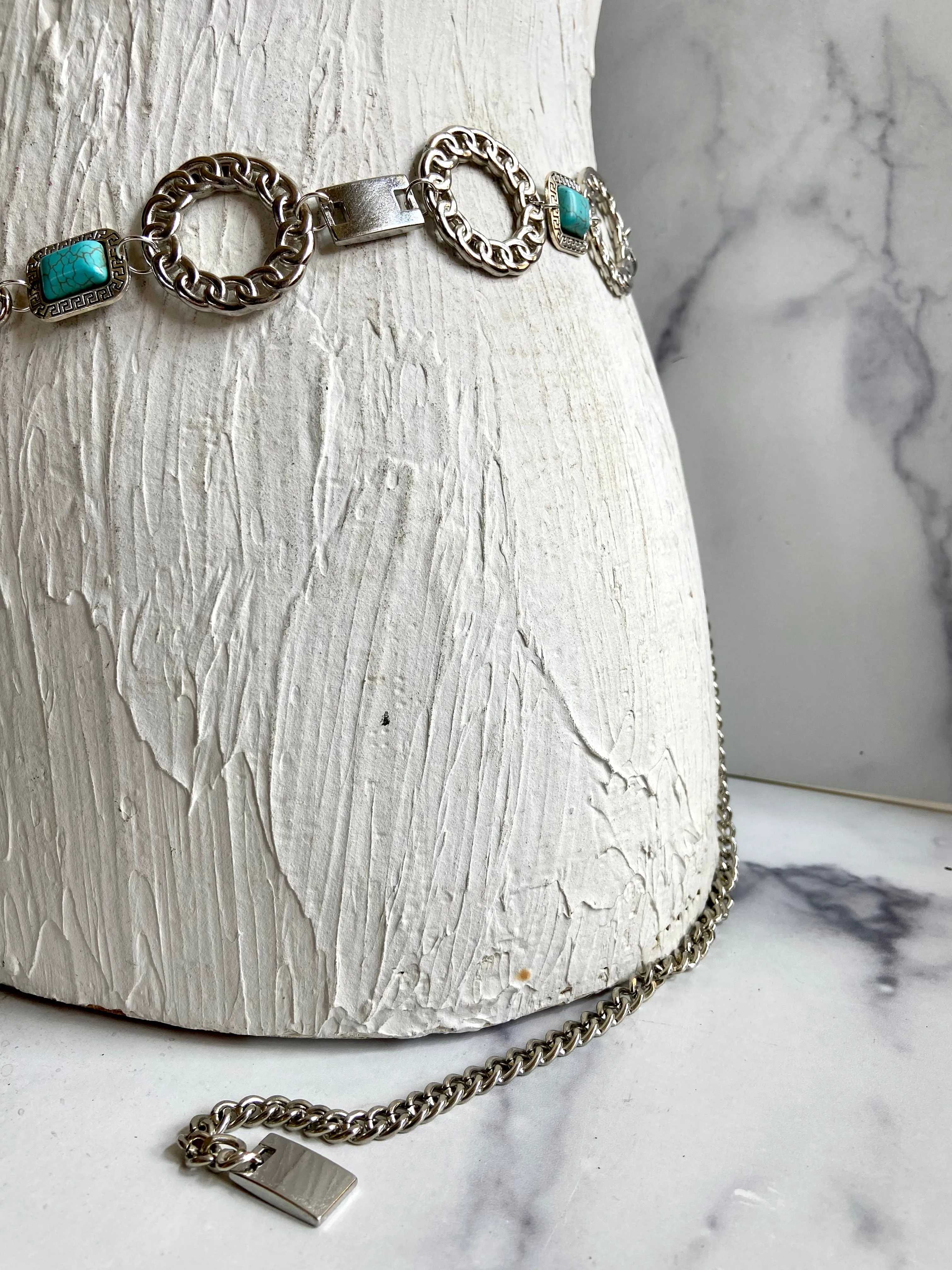 Waist chain belt