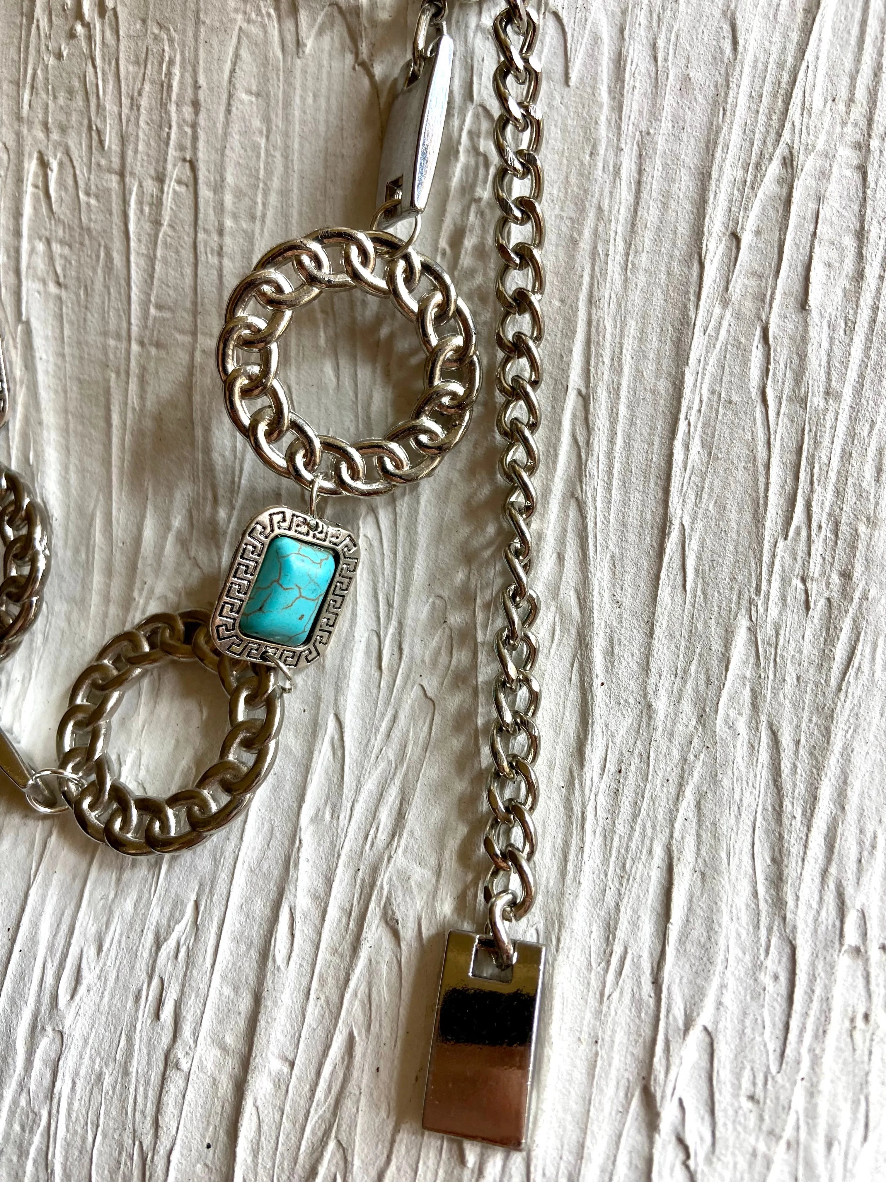 Waist chain belt