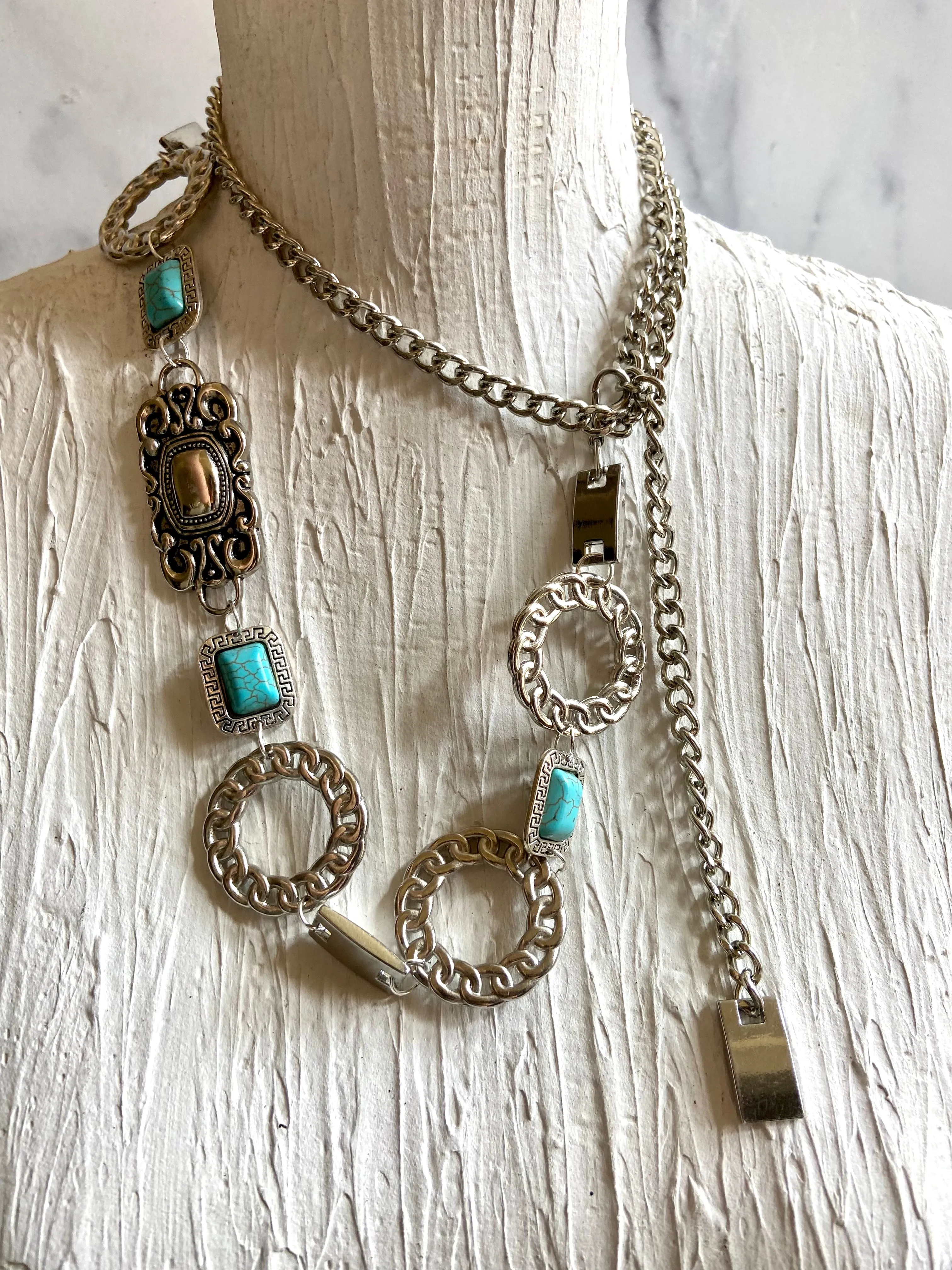 Waist chain belt