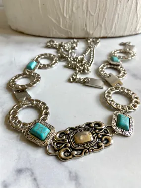 Waist chain belt