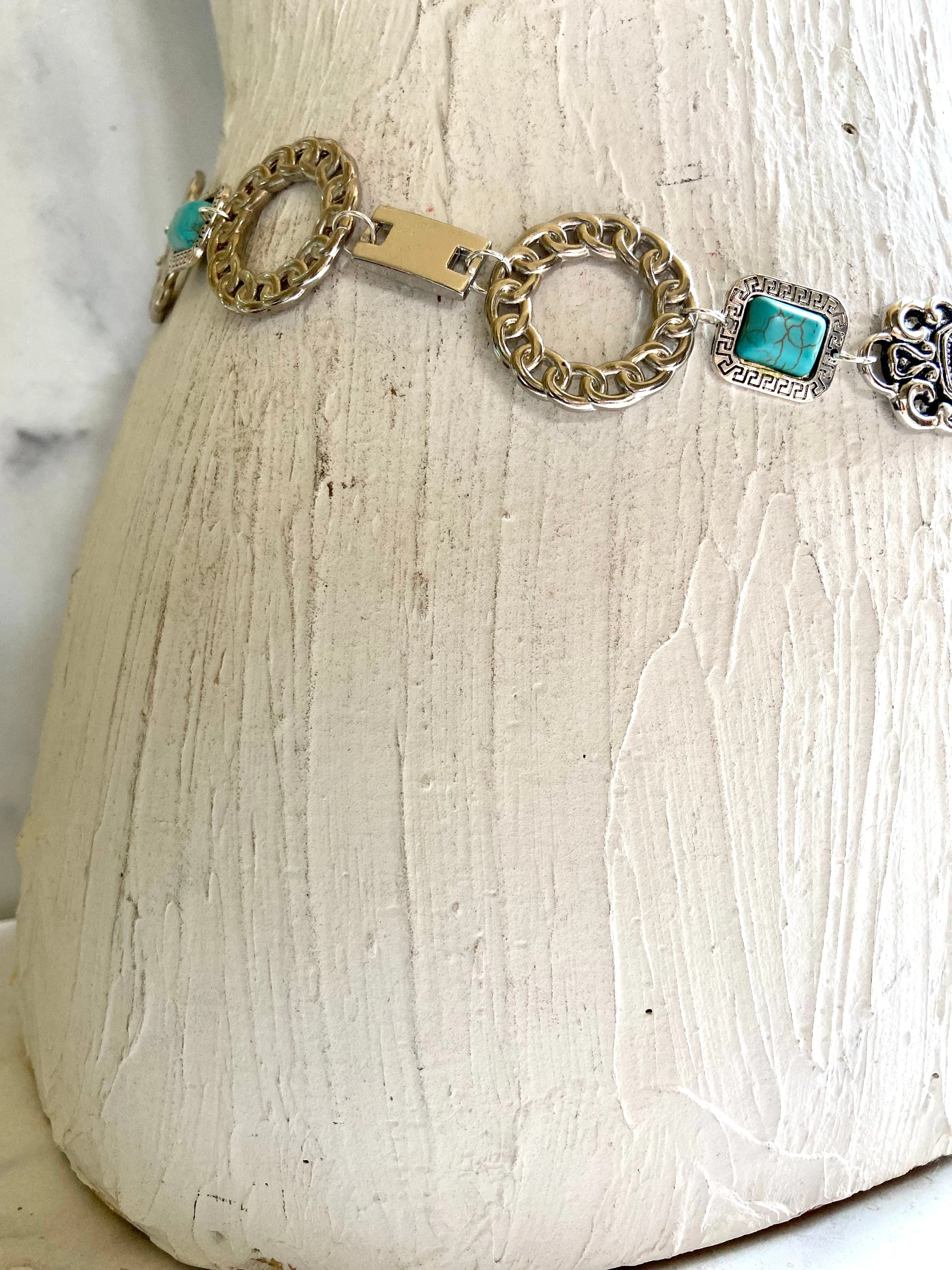 Waist chain belt