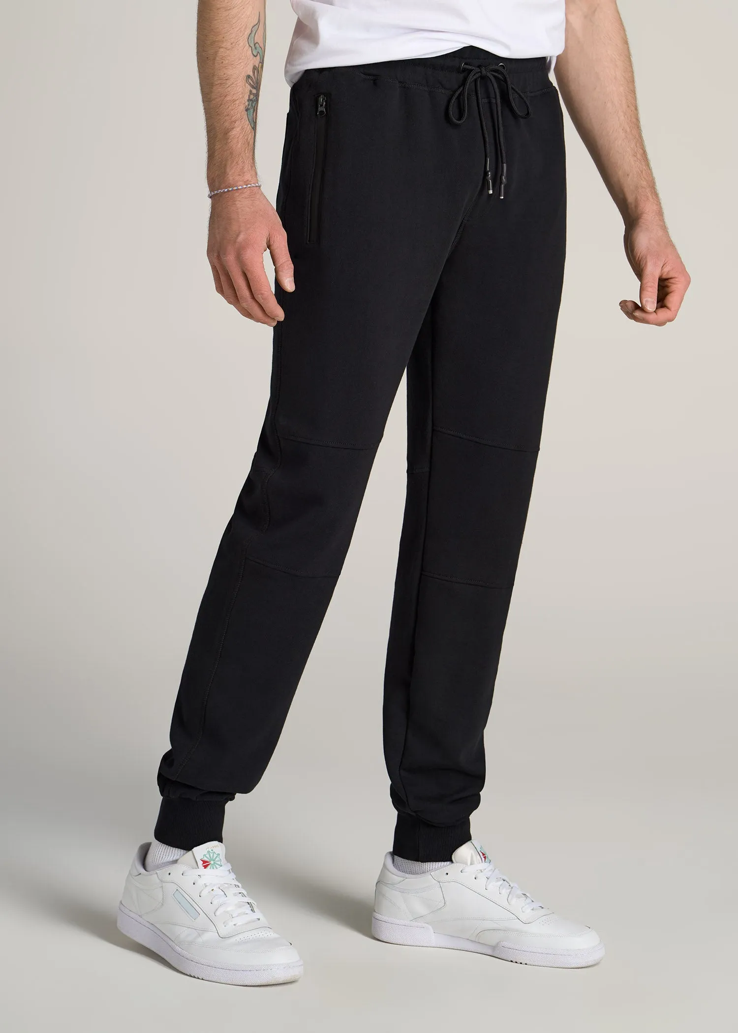 Wearever French Terry Men's Tall Joggers in Black