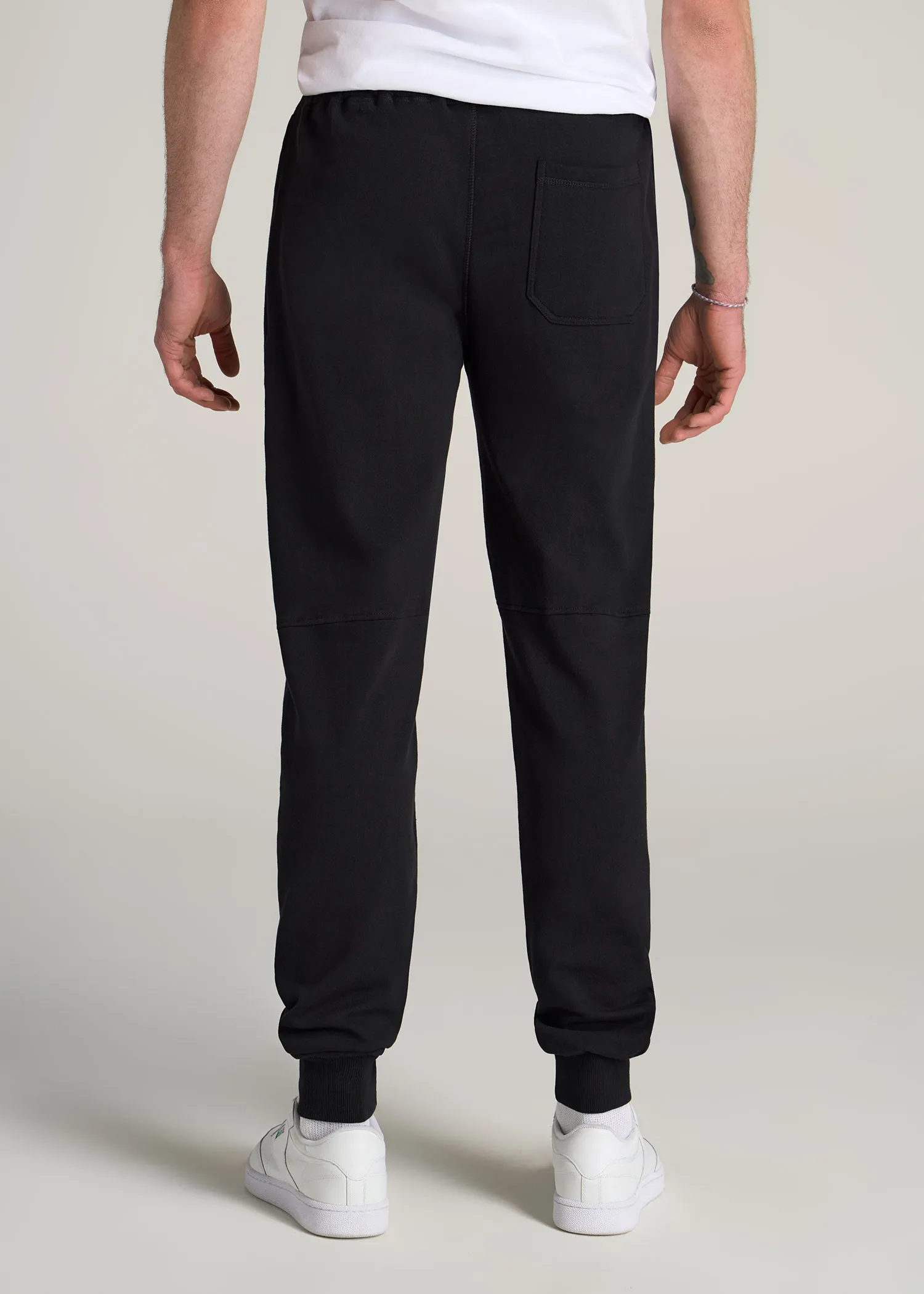 Wearever French Terry Men's Tall Joggers in Black