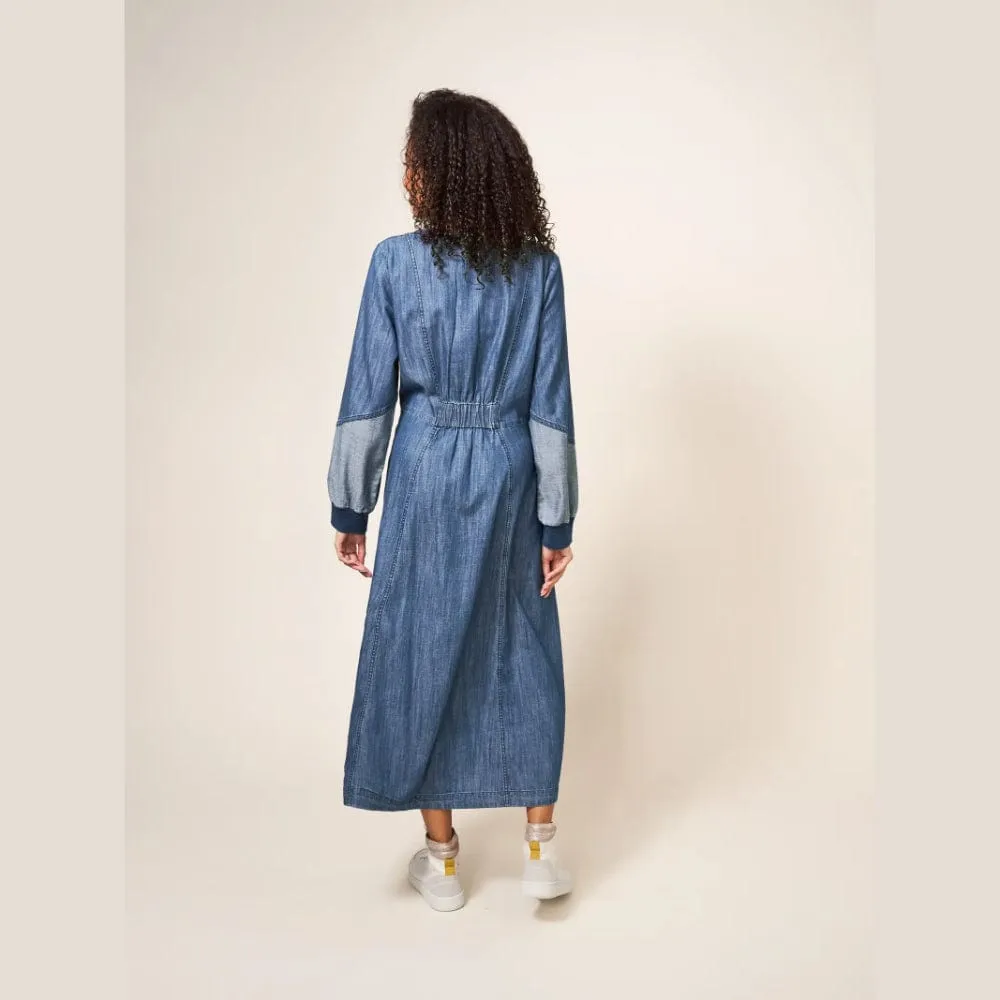 White Stuff Jasmine Midi Denim Dress
