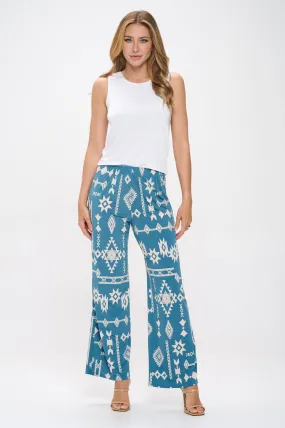 Wide Leg Flared Pants-5042BG-ARP1-W372