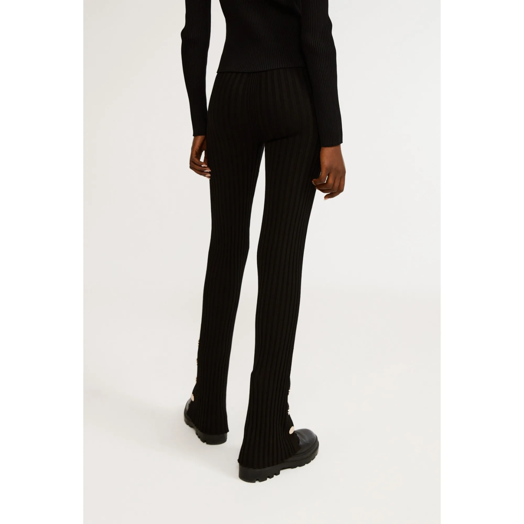 Women Flared Pants - Black