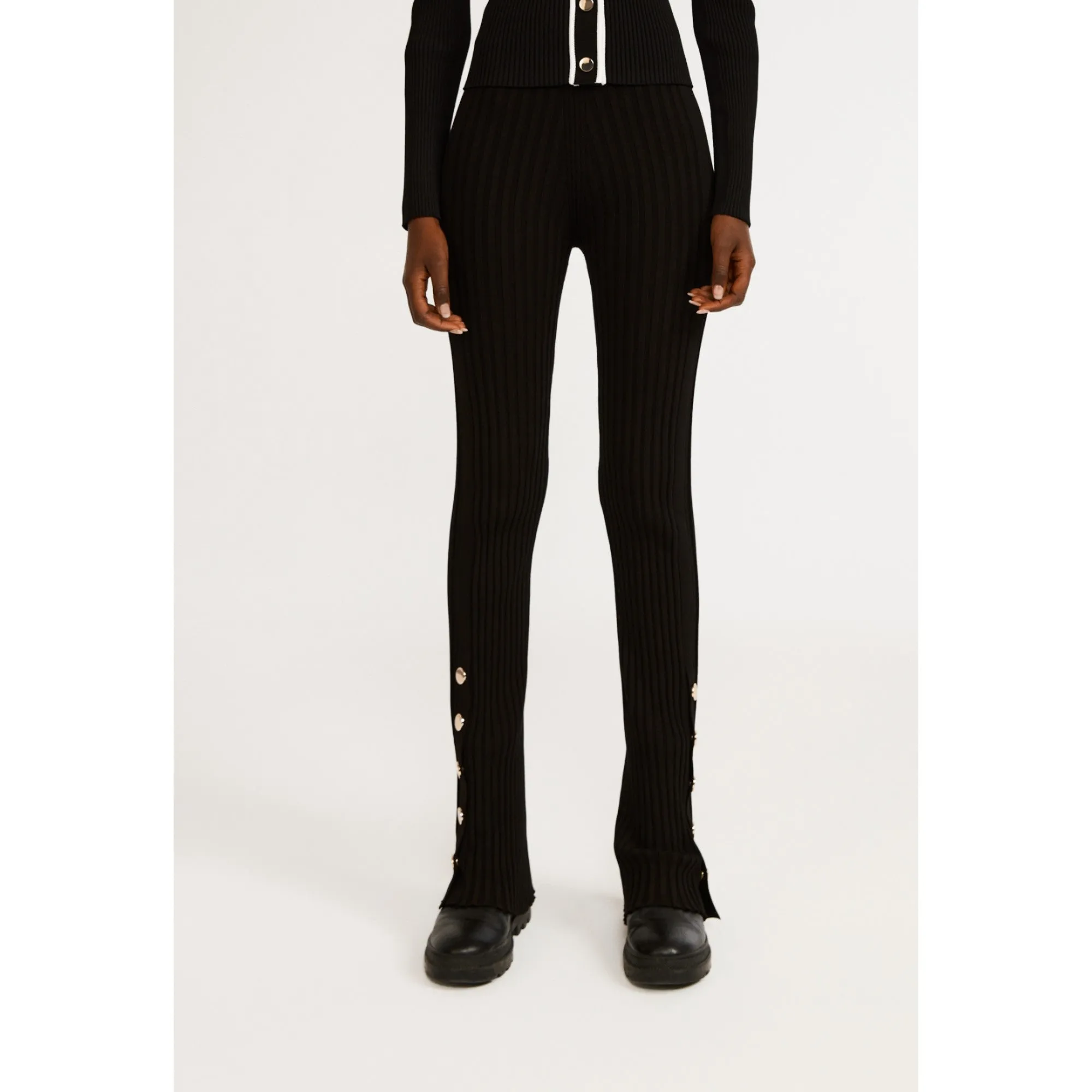 Women Flared Pants - Black